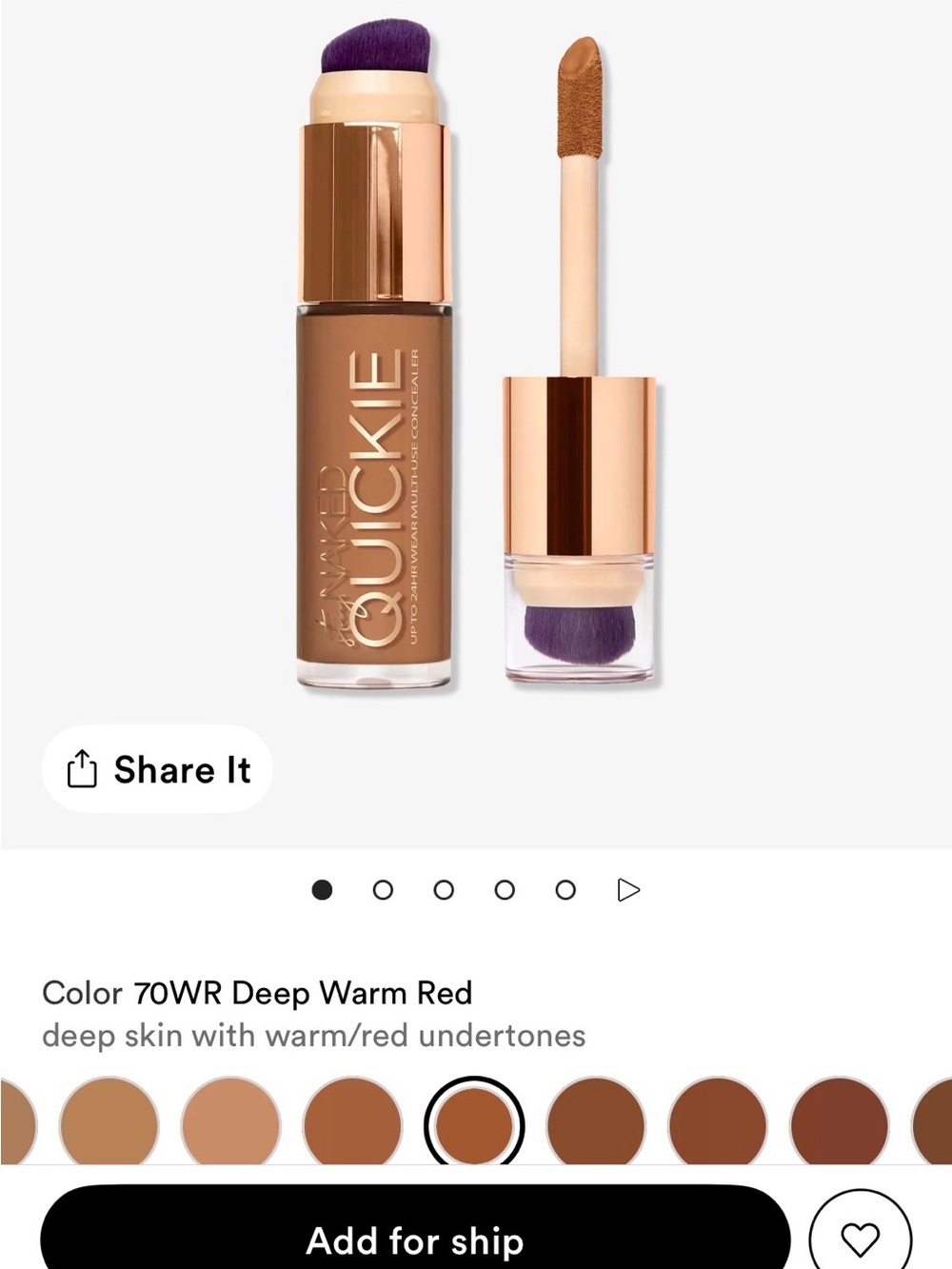 Urban Decay Naked Quickie Multi-Use Concealer